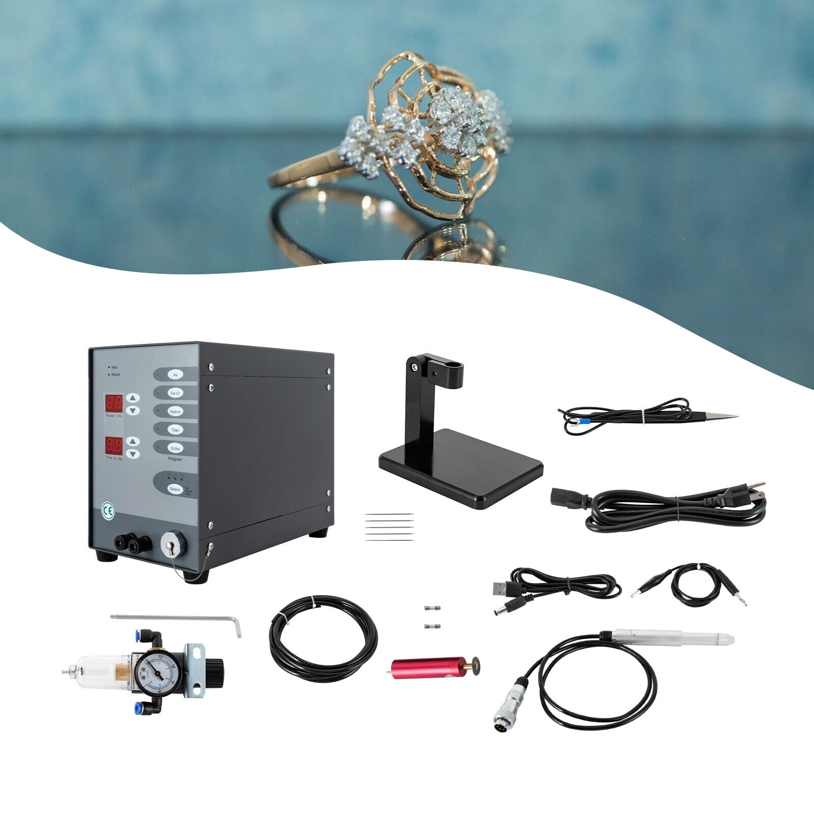 TFCFL Automatic Pulse Argon Arc Cnc Spot Welder Jewelry Welding Machine