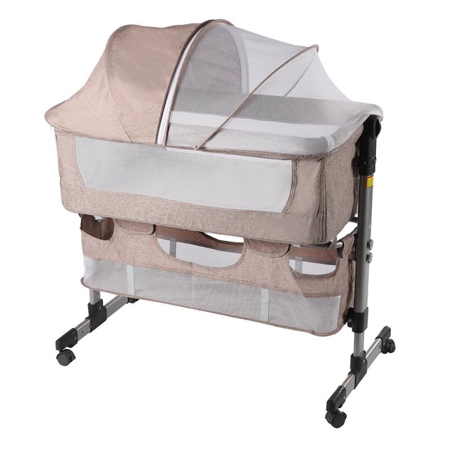 TFCFL Baby Bedside Sleeper with Cradle Mode 5 Height
