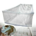 thumbnail image 1 of TFCFL Breeding Nest 80 Mesh Fish Culture Cage Net Trap Cage Aquaculture Fishing Net Monofilament Net White 6.56*6.56*3.28 ft, 1 of 16
