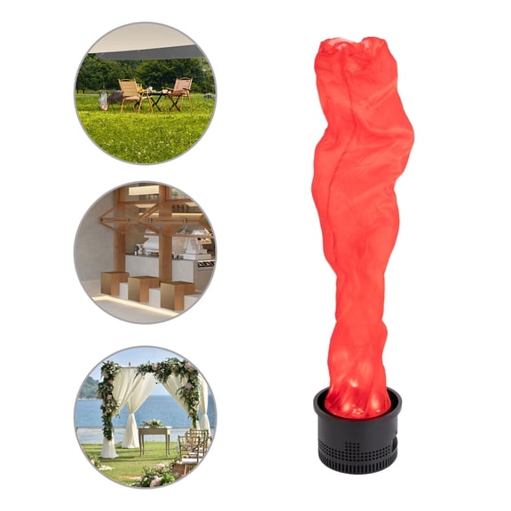 TFCFL Electric Red Flame Light Parties Lighting Effect Fake Flame Lamp Simulated Campfire Light