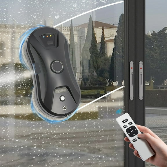 TFCFL Electric Window Cleaning Machine Smart Window Cleaner W/ Intelligent Water Spray 2800Pa