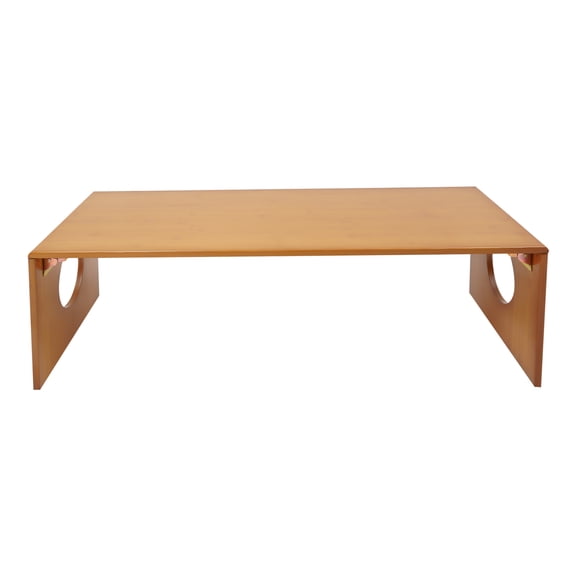 TFCFL FoldableLow Coffee Table Japanese Style Bedside Laptop Desk Bamboo Floor Table Folding Tea Table