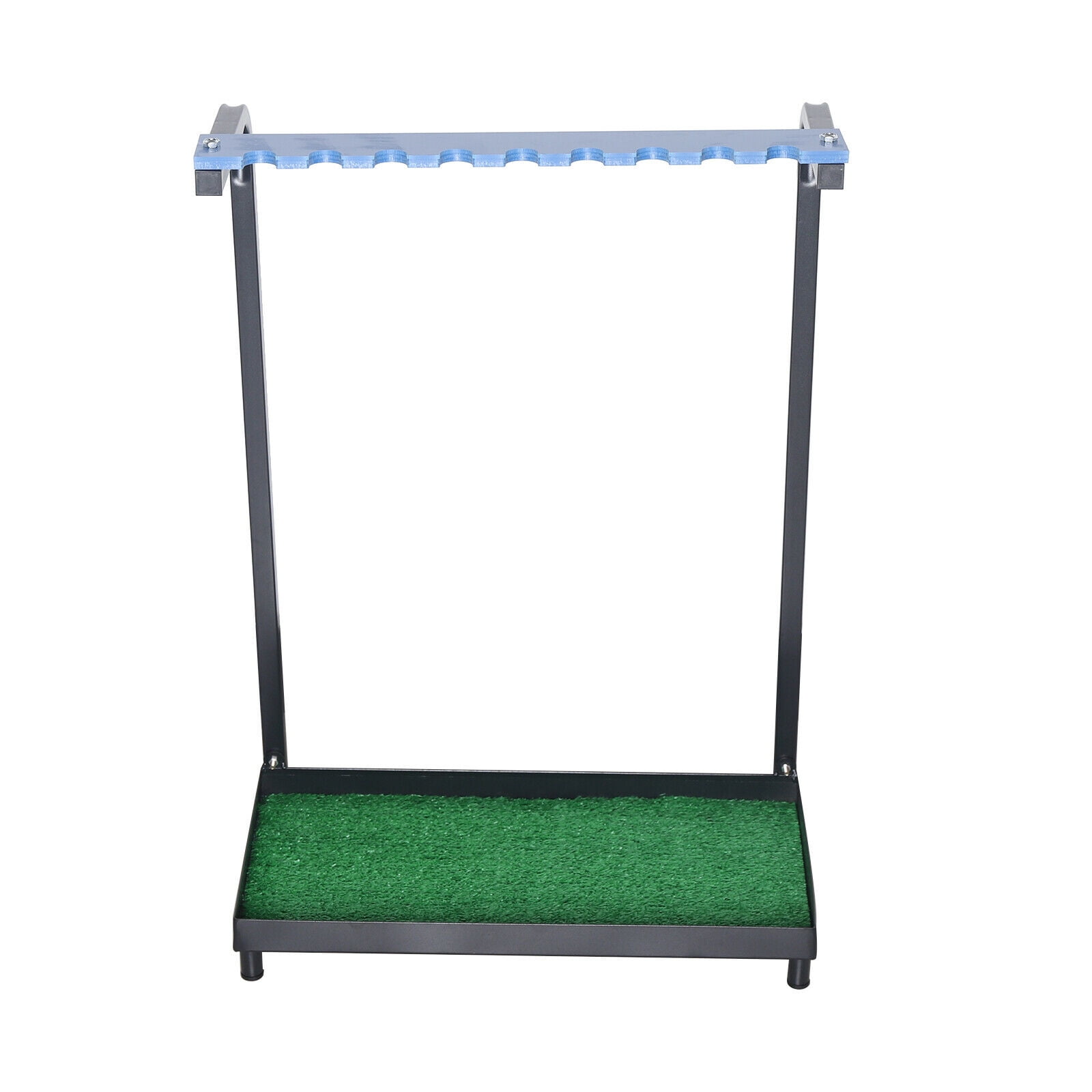TFCFL Golf Club Organizer Golf Metal Rack Golf Putter Display Stand for 9 Clubs Holder