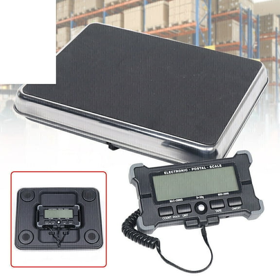 TFCFL Heavy-Duty Digital Metal Weighing Scale Industry Shipping Postal Scale 440 LBS Mail Letter Package Scale