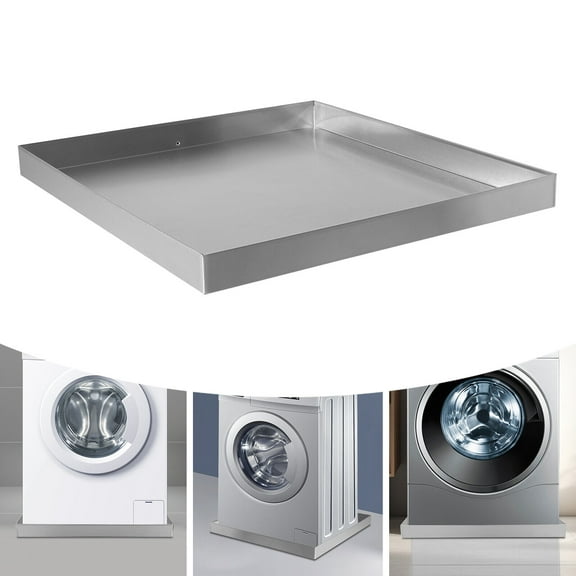 TFCFL Heavy Duty Washer Machine Drain Pan Rectangular Drip Tray Catch 71.12*76.2*6.35cm