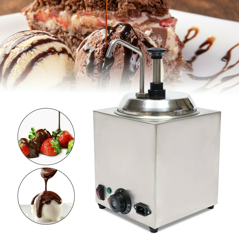 Hot Melted Butter Machine w/ Pump Cheese Warmer Popcorn Condiment Melter  NEW