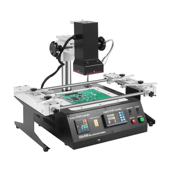 TFCFL IR6500 BGA Rework Station SMD Infrared Welder Soldering Reballing Machine 1250W 110V