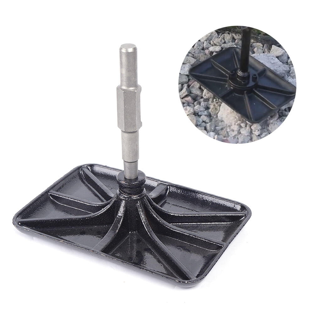 TFCFL Jack Hammer Soil Compactors Tamper Rammer Plate Manganese Steel Tamping Rammer Snoring Plate