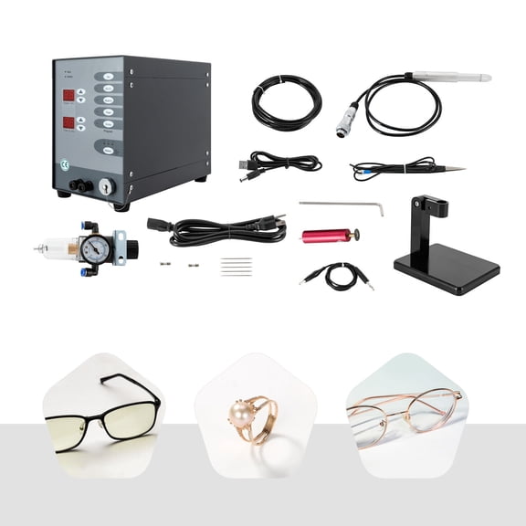 TFCFL Jewelry Spot Welder Workbench Repair Tool Automatic Pulse Argon CNC Spot Welding Machine