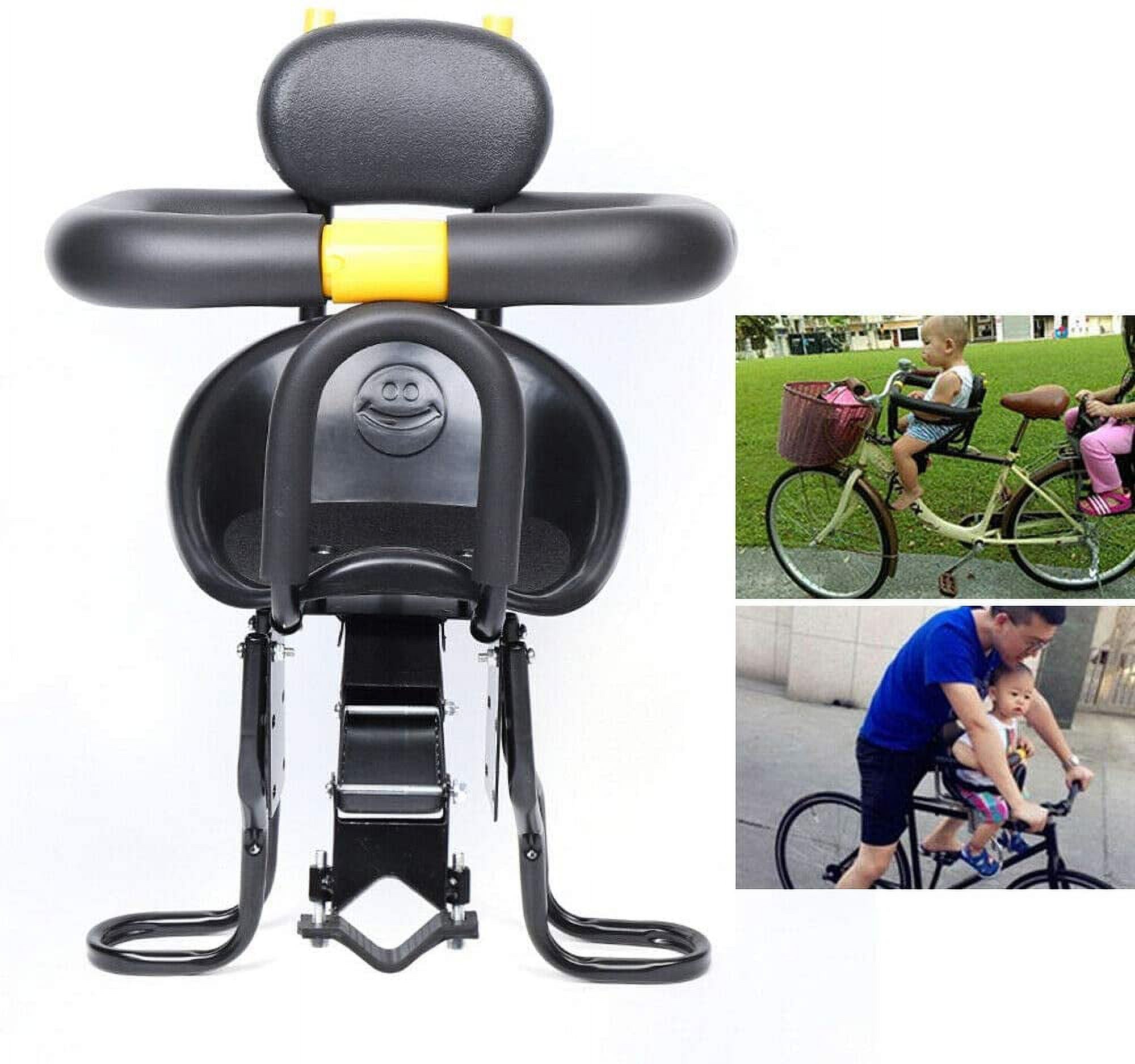 Bicycle kid seat outlet front