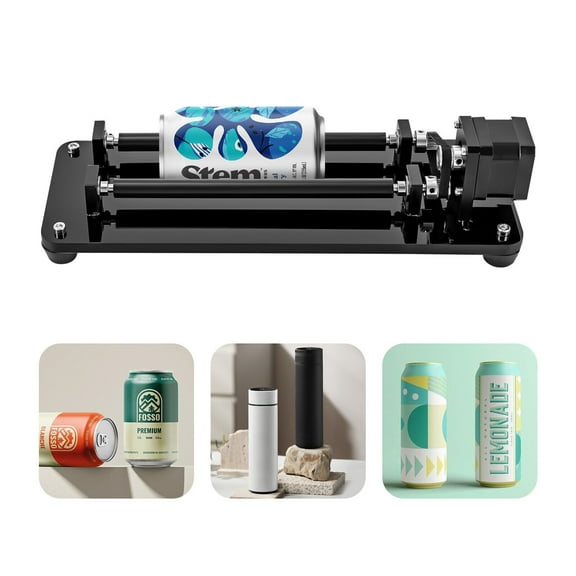 TFCFL Laser Engraver Rotary Roller Acrylic Y-axis Engraver Rotary Axis Attachment 360