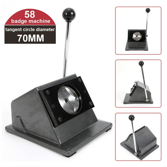 TFCFL Manual Round Paper Cutter Graphic Punch Die Cutter Badge/button Cutting Machine