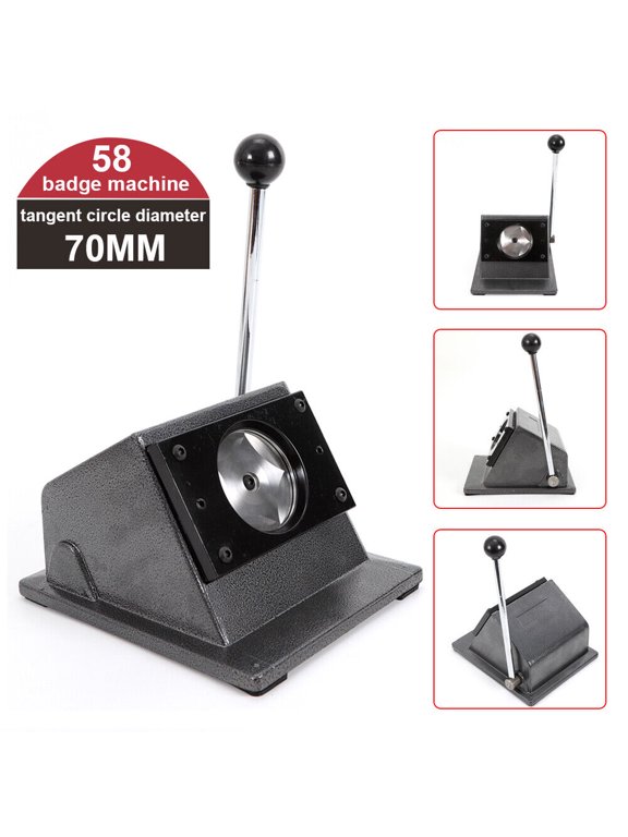 Manual Round Paper Cutter Graphic Punch Die Cutter Badge/button Cutting Machine