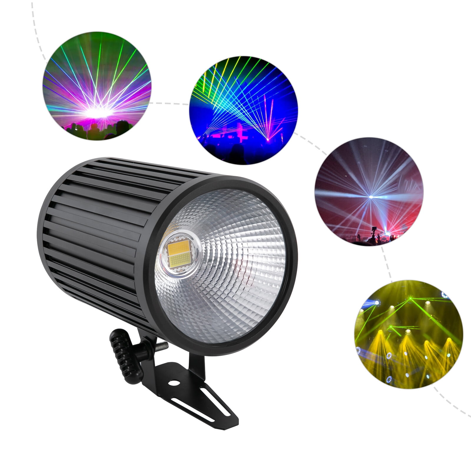 TFCFL Par Light Outdoor Stage Lighting Effects Scanning Ceiling Par Lamp Waterproof COB Lamp Beads