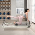 thumbnail image 1 of TFCFL Pilates Reformer Dpiolrcag Foldable Pilates Machine Full Body Workout Cardio Fitness Equipment for Home Use, 1 of 22