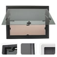 thumbnail image 1 of TFCFL RV Caravan Camper Van Push Out Window with Screen Trailers Venting Window Rectangular 65° Opening 60*45cm, 1 of 22