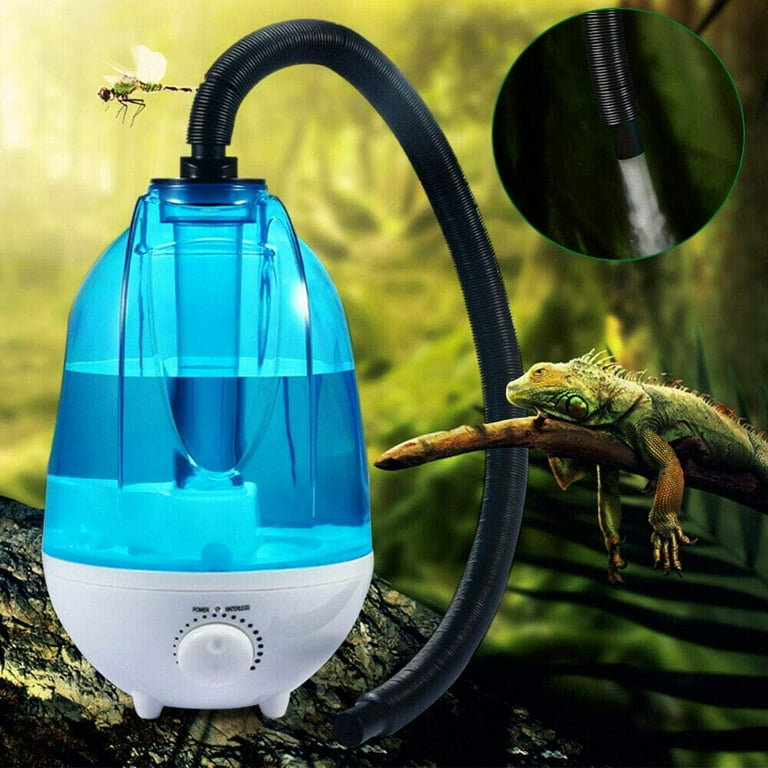 Humidifier for top lizard tank
