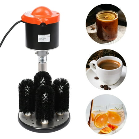 TFCFL Tabletop Electric Glass Washer Cup Glass Cleaning Machine Stainless Steel 800 Cups/H 110V
