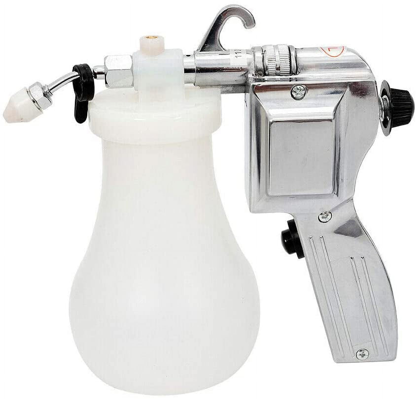 .8mm Mini Gravity Feed Spray Gun with .5mm 1.0mm Tips Side Mounted Cup