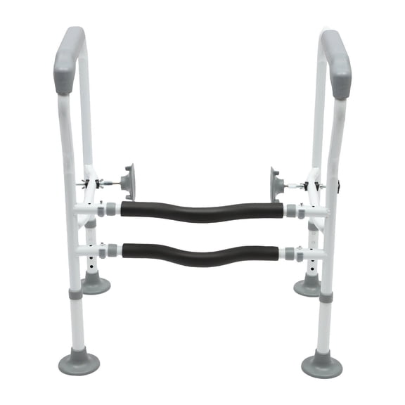 TFCFL Toilet Frame Grab Bars Bathroom Safety Rail Seat Handicap Assist Support Armrest