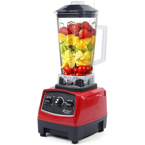 TFCFL Ultra-Powerful 2200W Smoothie Blender, Red, 2L