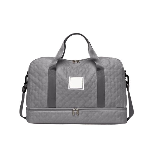 Deeceymbur Dry Wet Separation Gym Duffel Bag with Shoe Pocket Women Weekend Travel Sports Luggage