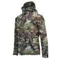 thumbnail image 1 of TFEOQRY Men's Hooded Coat Jacket Solid Color Fleece Waterproof Windbreaker Long Sleeve Hooded Outwear Camouflage, 1 of 8