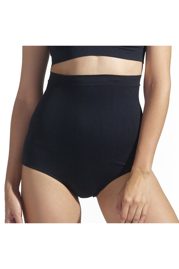 Shapewear Panties for Women Solid Color High Waist Seamless Briefs Boxers Butt Lifting Pants Shaping Briefs Shapewear Bottoms Black