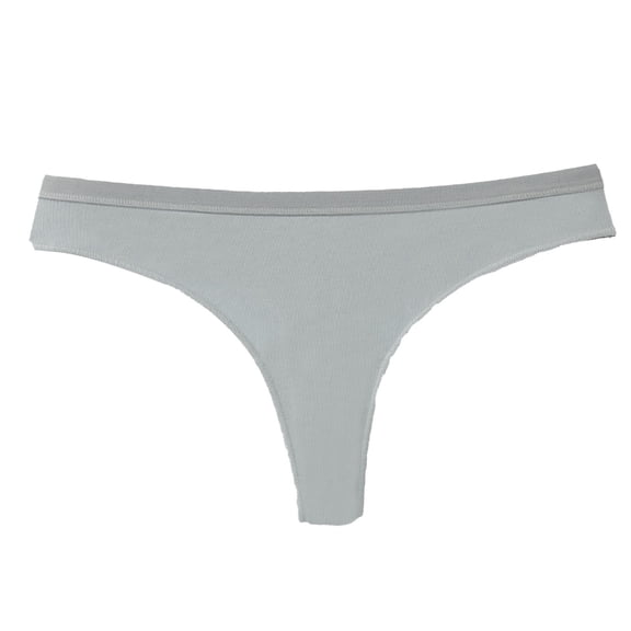 TFEOQRY Thongs for Women Solid Color Cotton High Waist Fashion Thong Leisure Breathable Briefs Light Blue