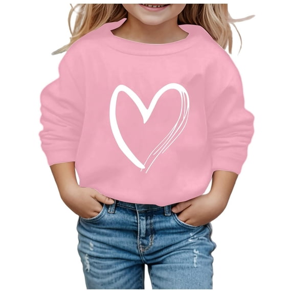 TFEOQRY Toddler Boys And Girls Long Sleeved Patterned Hoodless With Round Neck Short Top
