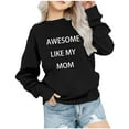 thumbnail image 1 of TFEOQRY Toddler Girls And Boys Hoodless Sweatshirts Long Sleeved Printed Round Neck Top shirt, 1 of 4
