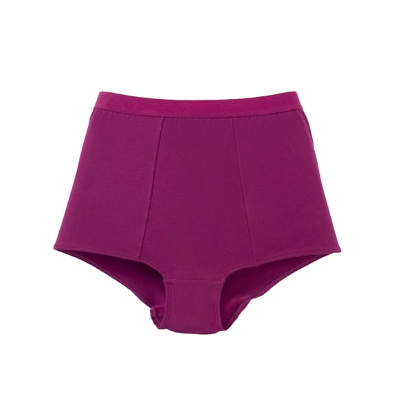 TFEOQRY Underwear Panties for Women Solid Color Cotton High Waist Boxers Leisure Breathable Square Underwear Briefs Hot Pink
