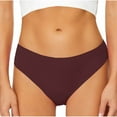 thumbnail image 1 of TFEOQRY Women's Briefs Underwear Solid Color Low Waiste Fashion Periods Bikini Bottoms Menstruation Swimsuit Periods Briefs Brown, 1 of 4