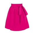 thumbnail image 1 of TFEOQRY Women's Dirndl Dress' Accessory Tie Apron Oktoberfest Carnival Party Outfit Hot Pink, 1 of 9