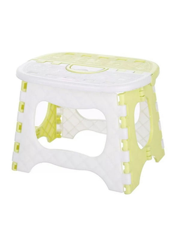 TFFR Adults Kids Plastic Folding Stool Multi-function Portable Small Chair for Outdoor Camping Hiking