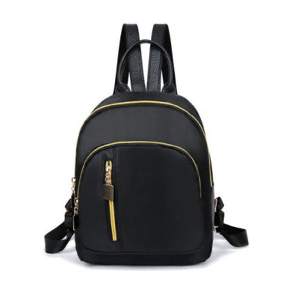 TFFR Mini Backpack for Women Black Shoulder Bags School Bag Travel