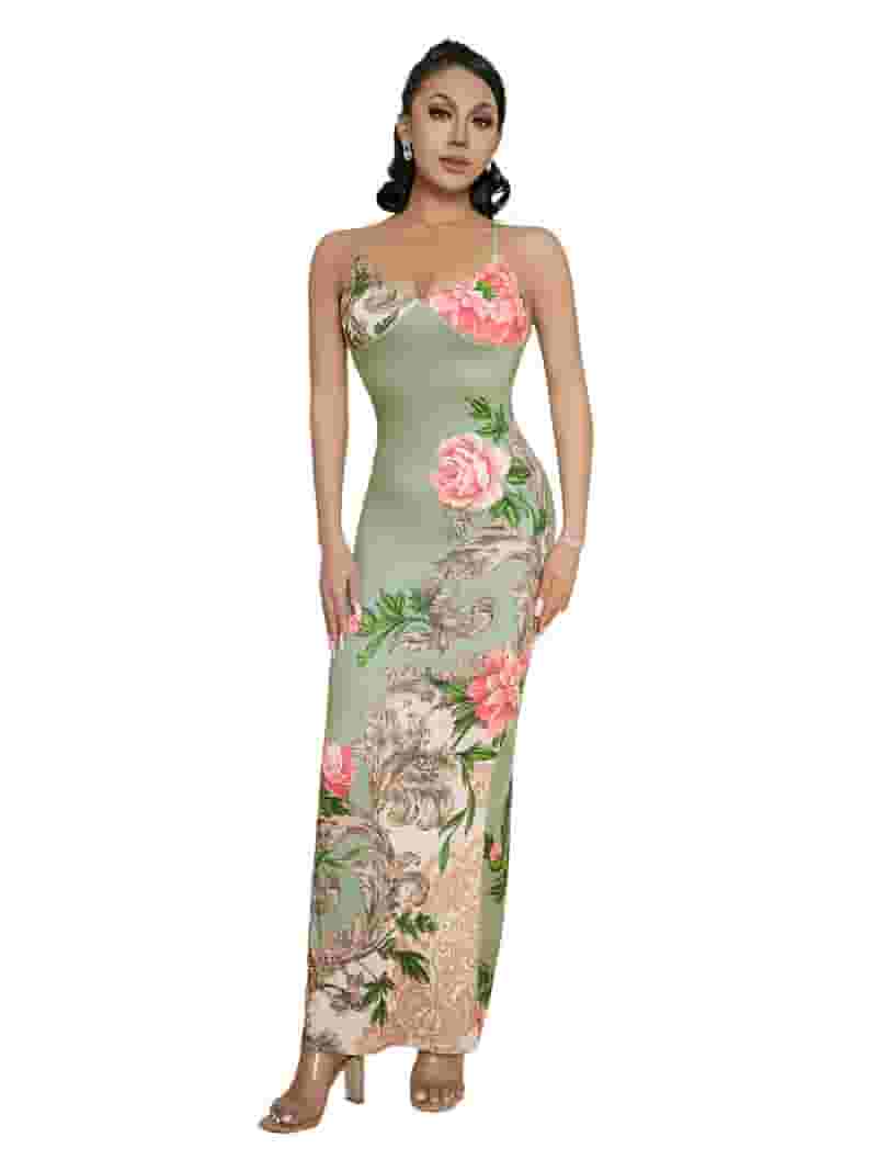 Elegant Sling Evening Dress Elegant Sling Evening Dress