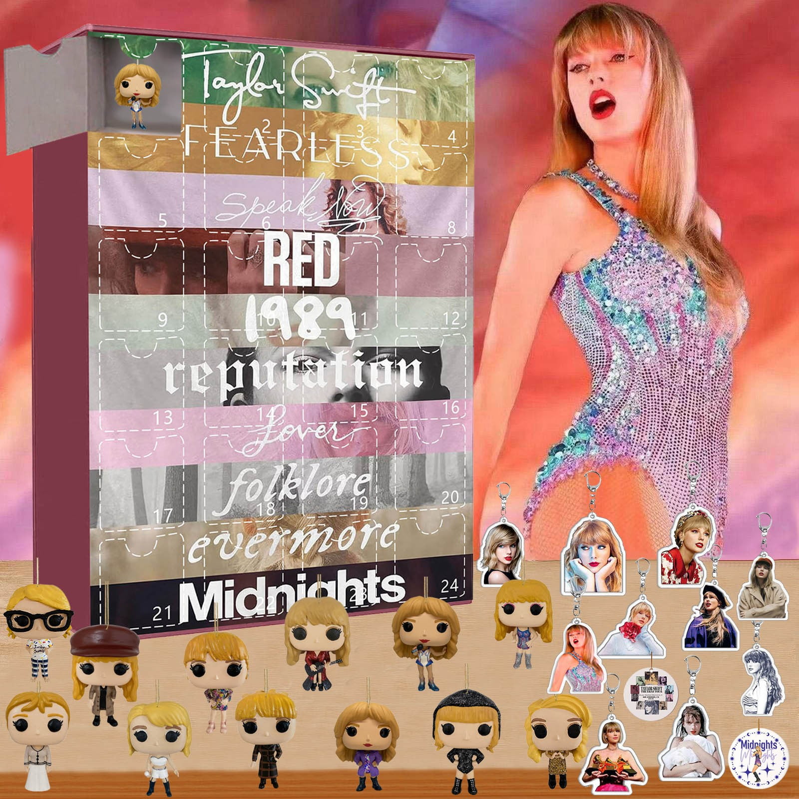 TFNDATNH Taylor 2024 Advent Calendar 24 Gifts Enchanting 24 Days
