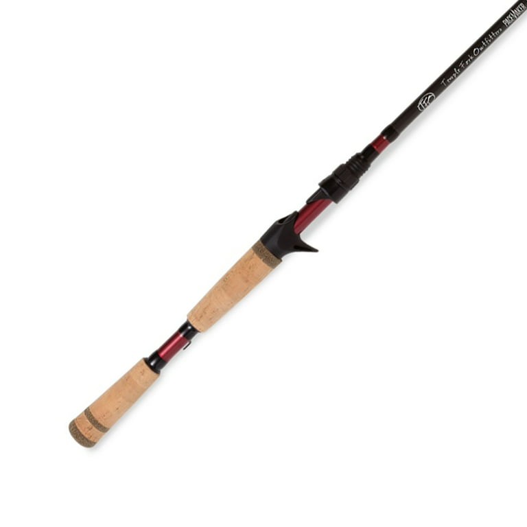 TFO 7.3 Foot Spinning Bass Rod with Saltwater Safe Guides, Medium