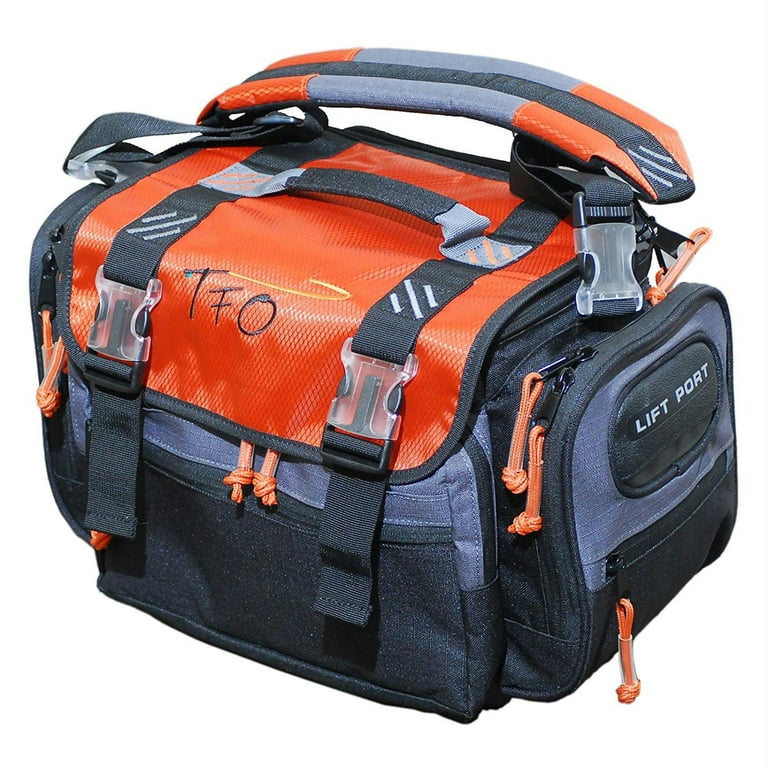 Large Fishing Tackle Bag Carryall Carp Coarse Fish Box Reel Lure Gear Bag  L3W4