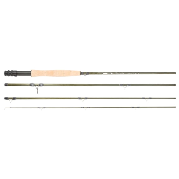 TFO Dispatch 4wt 8ft 6in 4pc Fly Rod (TF-04-86-4-DH)