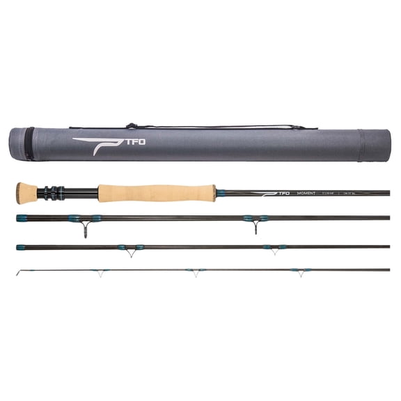 TFO Moment 12wt 9ft 4pc Fly Rod With Case (TF-12-90-4-MT)