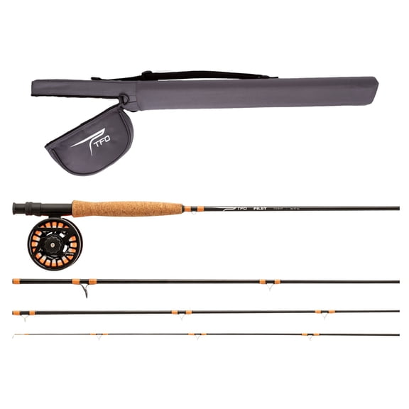 TFO Pilot 5wt 9ft 4pc Fly Rod Kit (TF-05-90-4-PT-K)