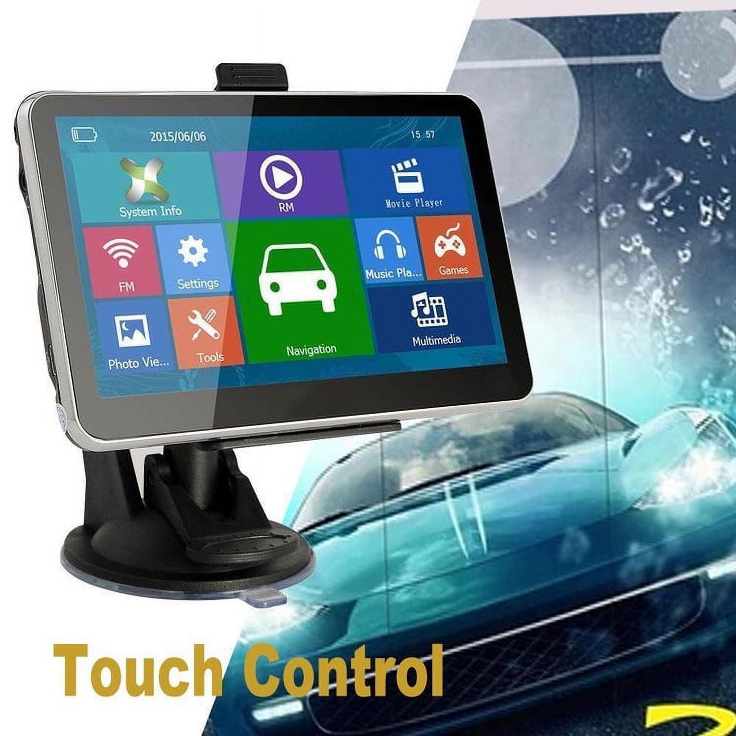 TFT LCD Display car gps navigation 5"Car Truck GPS Navigation - image 1 of 5