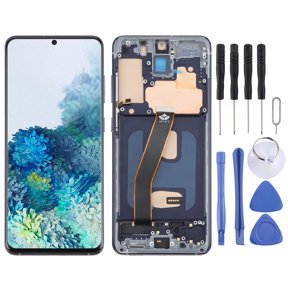 TFT LCD Screen Digitizer Full Assembly with Frame, Not Supporting Fingerprint Identification For Samsung Galaxy S20 4G SM-G980