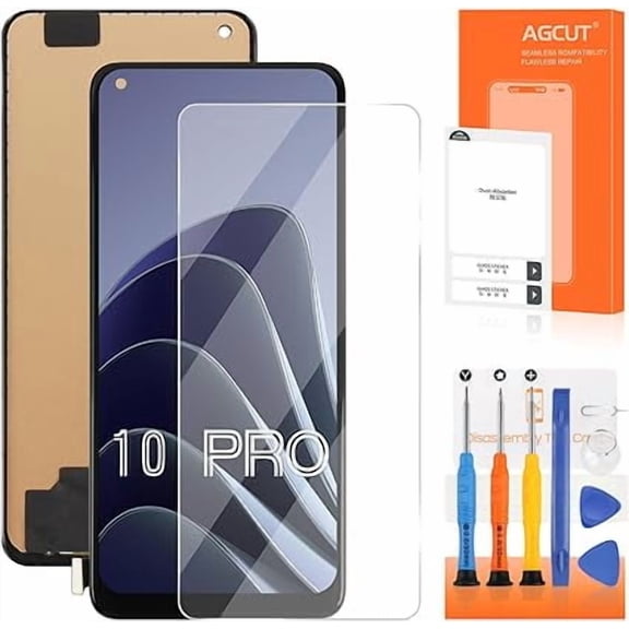TFT for OnePlus 10 Pro Screen Replacement for OnePlus 10 Pro/OnePlus 11 LCD Display NE2210, NE2211, NE2213, NE2215, NE2217 LCD Digitizer Screen Touch Assembly Replacement Part (No Fingerprint)