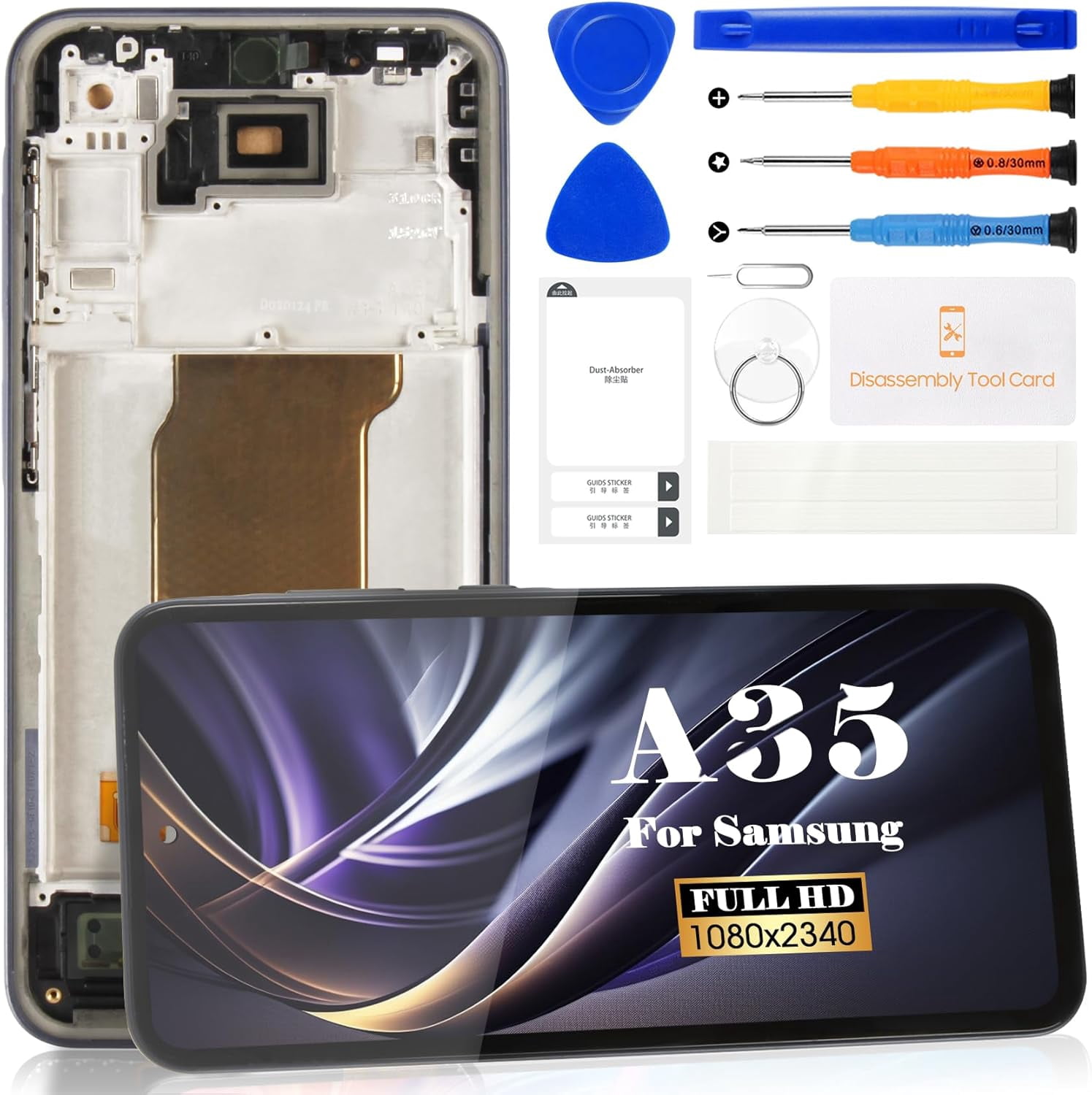 TFT for Samsung Galaxy A356 Display for Samsung Galaxy A35 LCD Screen ...