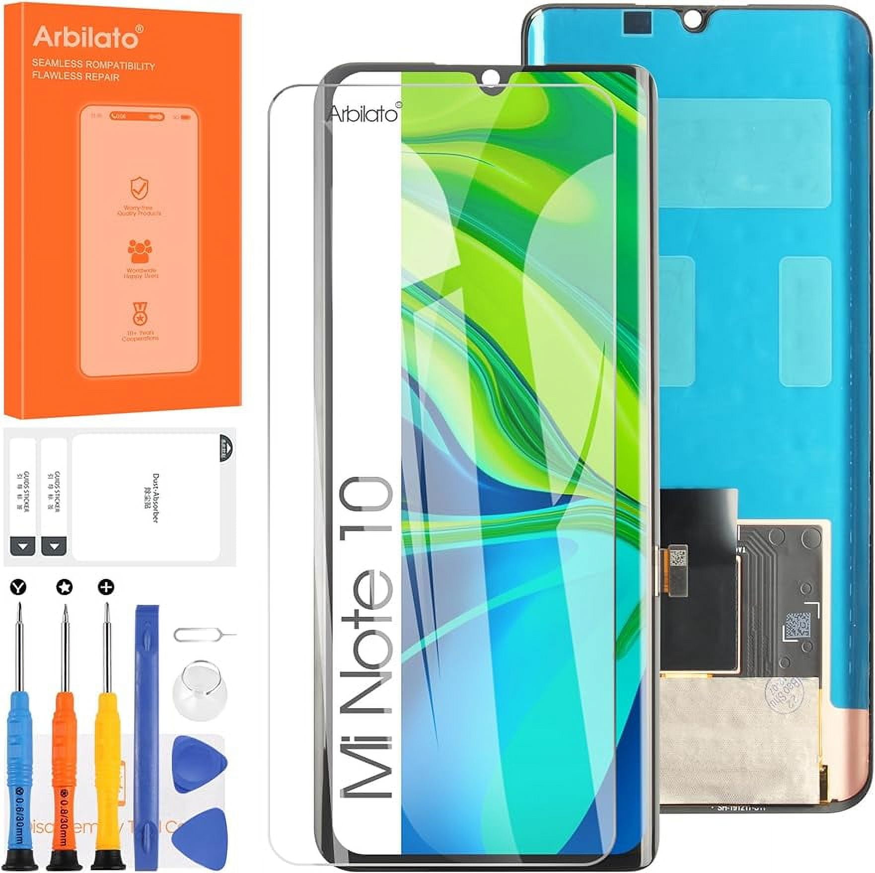 TFT Screen for Xiaomi Mi Note 10 Screen Replacement for Xiaomi Mi