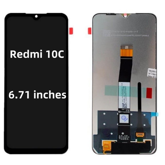 TFT for Redmi 10C Screen Replacement | Domestic LCD Digitizer Touch Screen Assembly Repair Part for Redmi 10C (220333QAG, 220333QBI, 220333QNY)