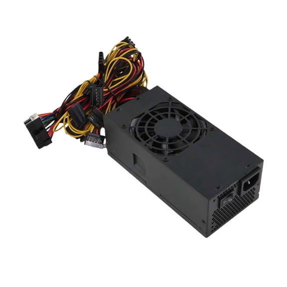 TFX 400W Power Supply 110-240V with 8cm Cooling Fan Power Supply Unit for Desktop Computer Comprehensive Circuit Protect